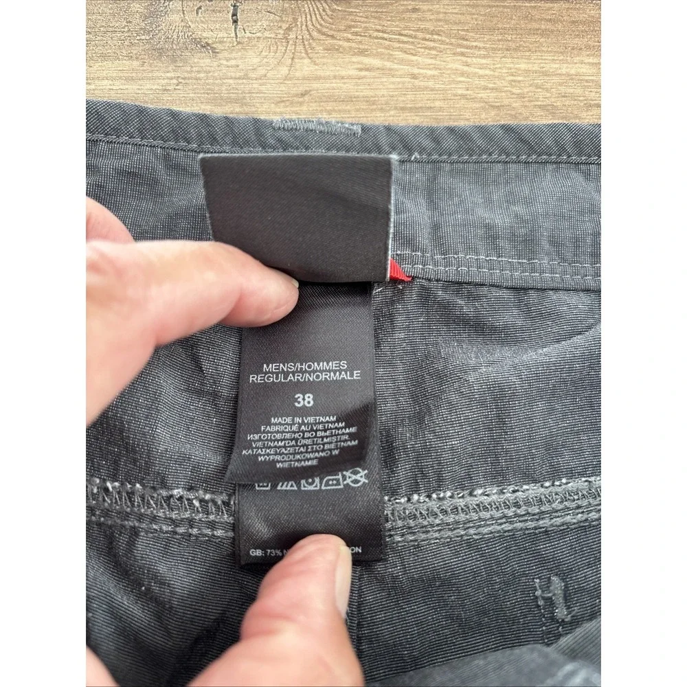 The North Face Libertine Convertible Pants Mens Sz‎ 38x31 Asphalt Gray Cargo